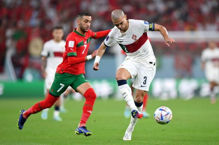 المغرب والبرتغال - حكيم زياش بيبي